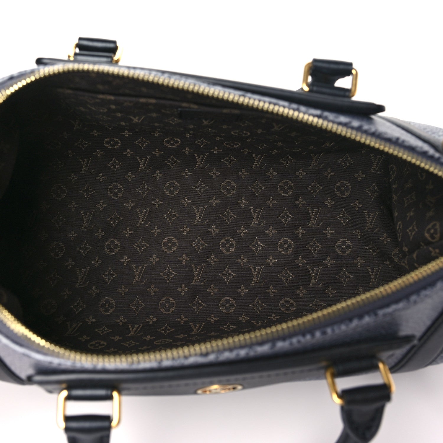 Louis Vuitton Lambskin Pixel Effect Biker MM Dark Denim 5 of 9