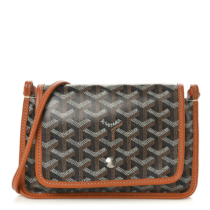 Goyard Goyardine Plumet Wallet Clutch Black Gold 1 of 9