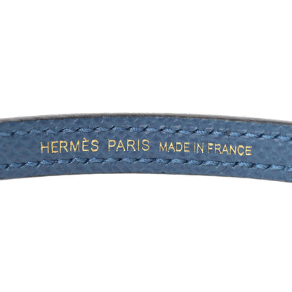 Hermes Epsom Mini Kelly Sellier 20 Deep Blue 21 of 35
