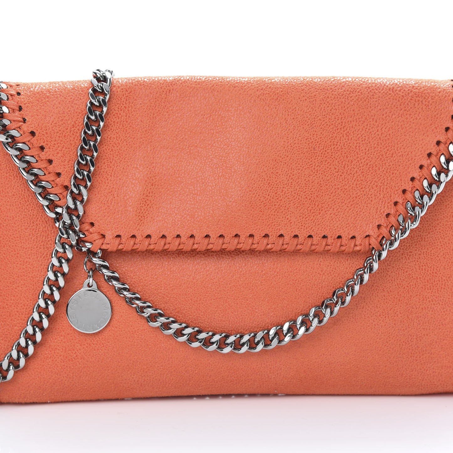 Shaggy Deer Mini Falabella Crossbody Bag Orange