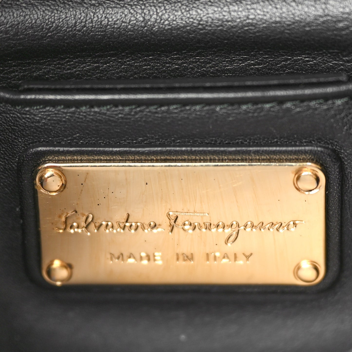 Calfskin Thalia Flap Shoulder Bag Black