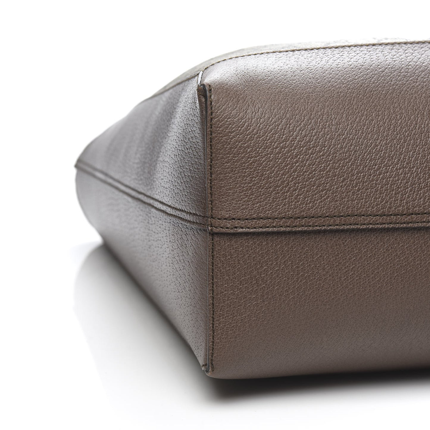 GG Supreme Monogram Web Ophidia Tote Brown