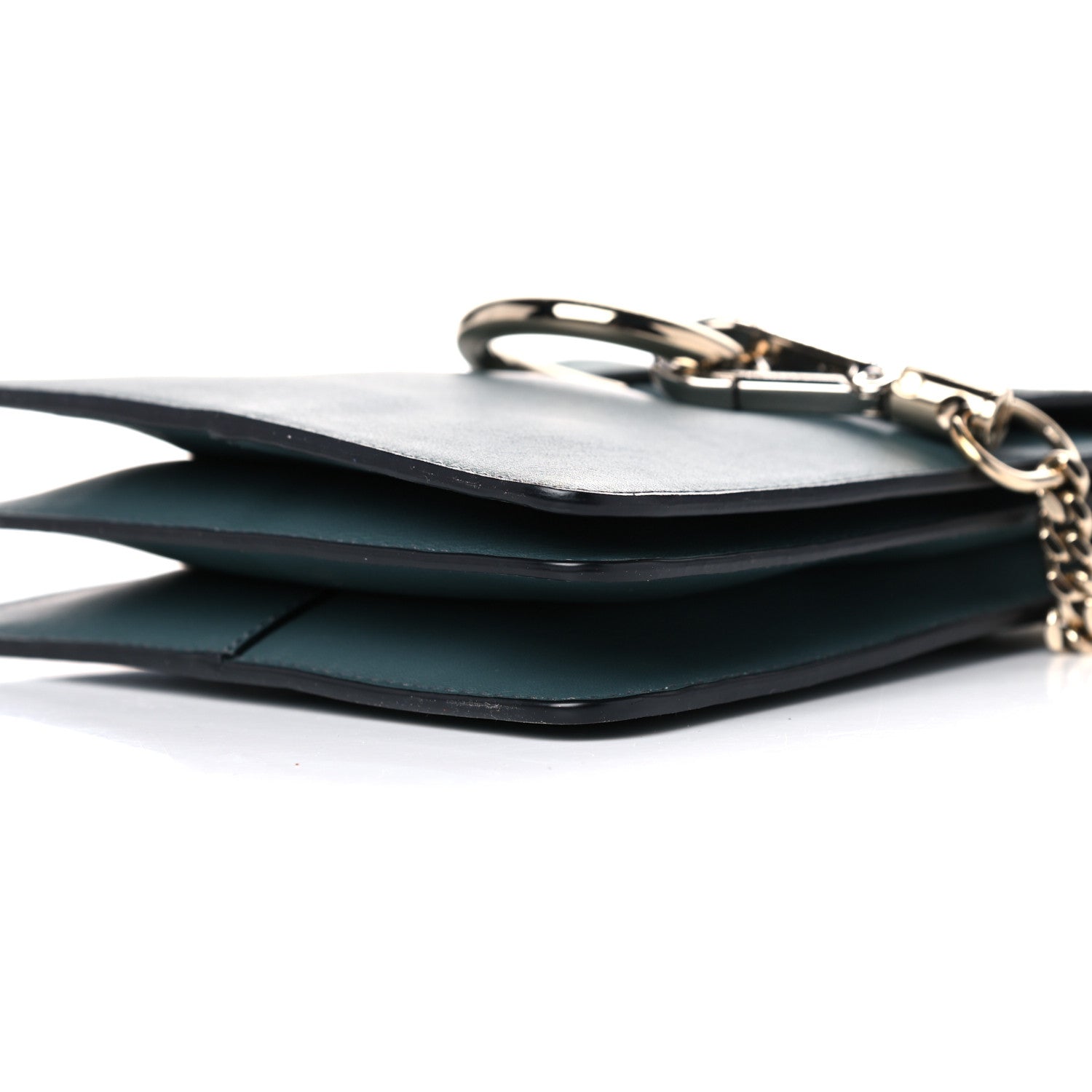Chloe Suede Calfskin Mini Faye Bracelet Bag Cloudy Blue 7 of 12