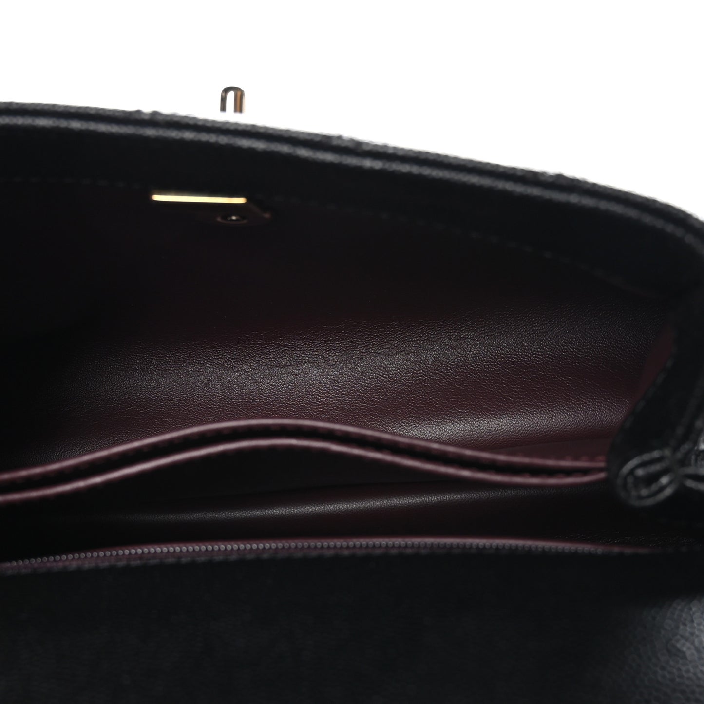Caviar Quilted Mini Coco Handle Flap Black