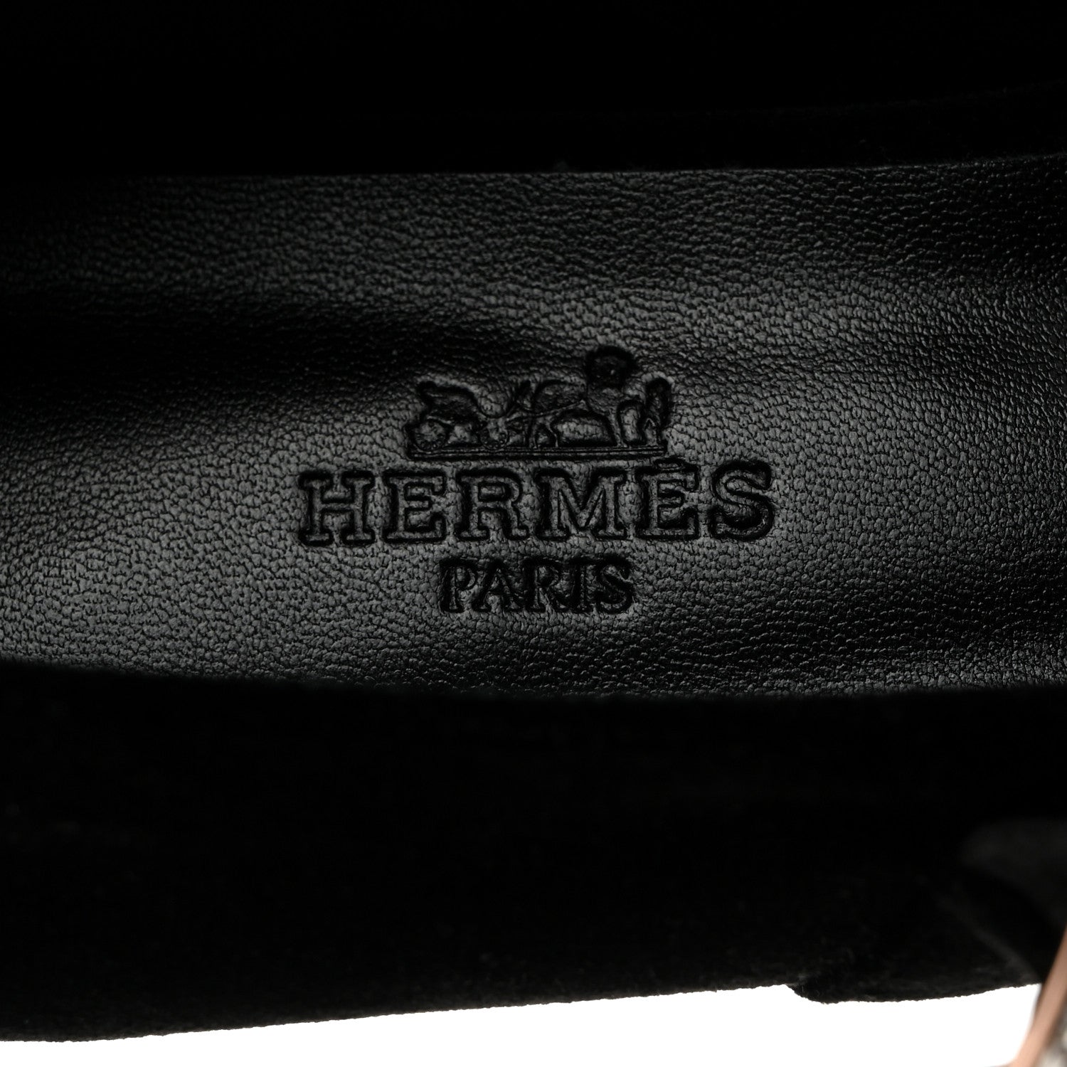 Hermes Velvet Jane Ballerina Flats 37.5 Black 37.5 Black 6 of 9