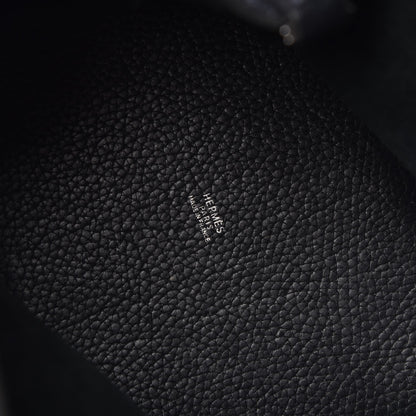 Hermes Taurillon Clemence Picotin 22 MM Black 6 of 8