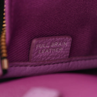 Marc Jacobs Grained Calfskin Mini The Tote Bag Purple 7 of 11