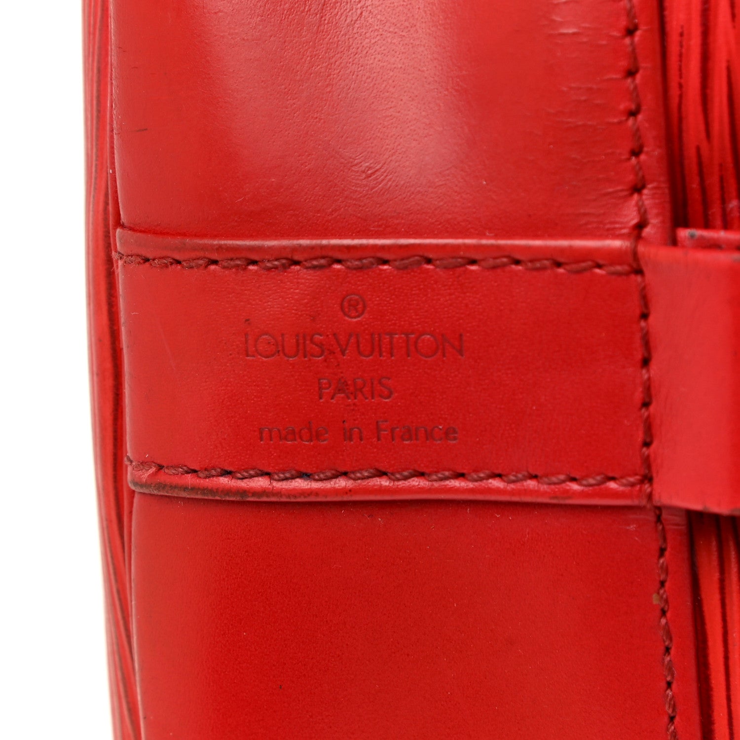Louis Vuitton Epi Randonnee PM Castillan Red 6 of 26