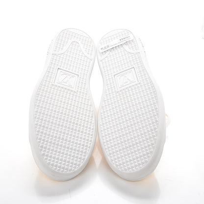 Louis Vuitton Metallic Calfskin Frontrow Sneakers 37.5 Gold 5 of 10