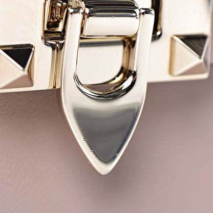 Valentino Garavani Vitello Mini Rockstud Flip Lock Crossbody Bag Poudre 11 of 11