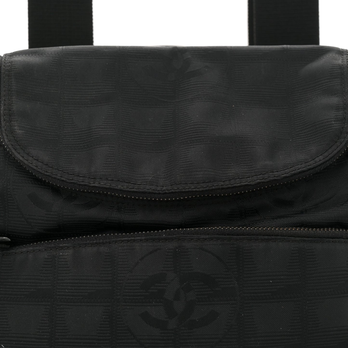 Nylon Travel Backpack Black