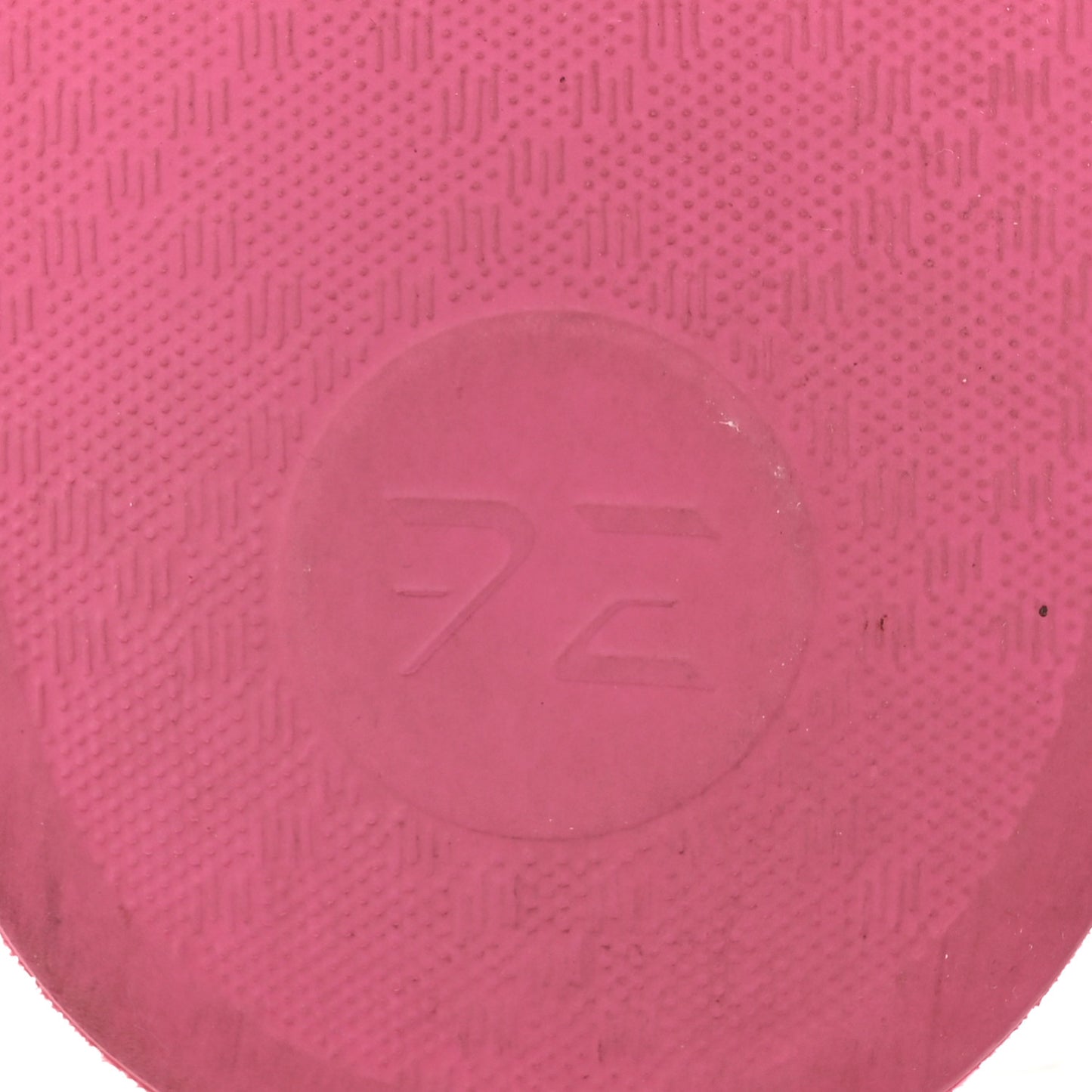 Rubber Womens Logo Slide Sandals 39 Fuchsia