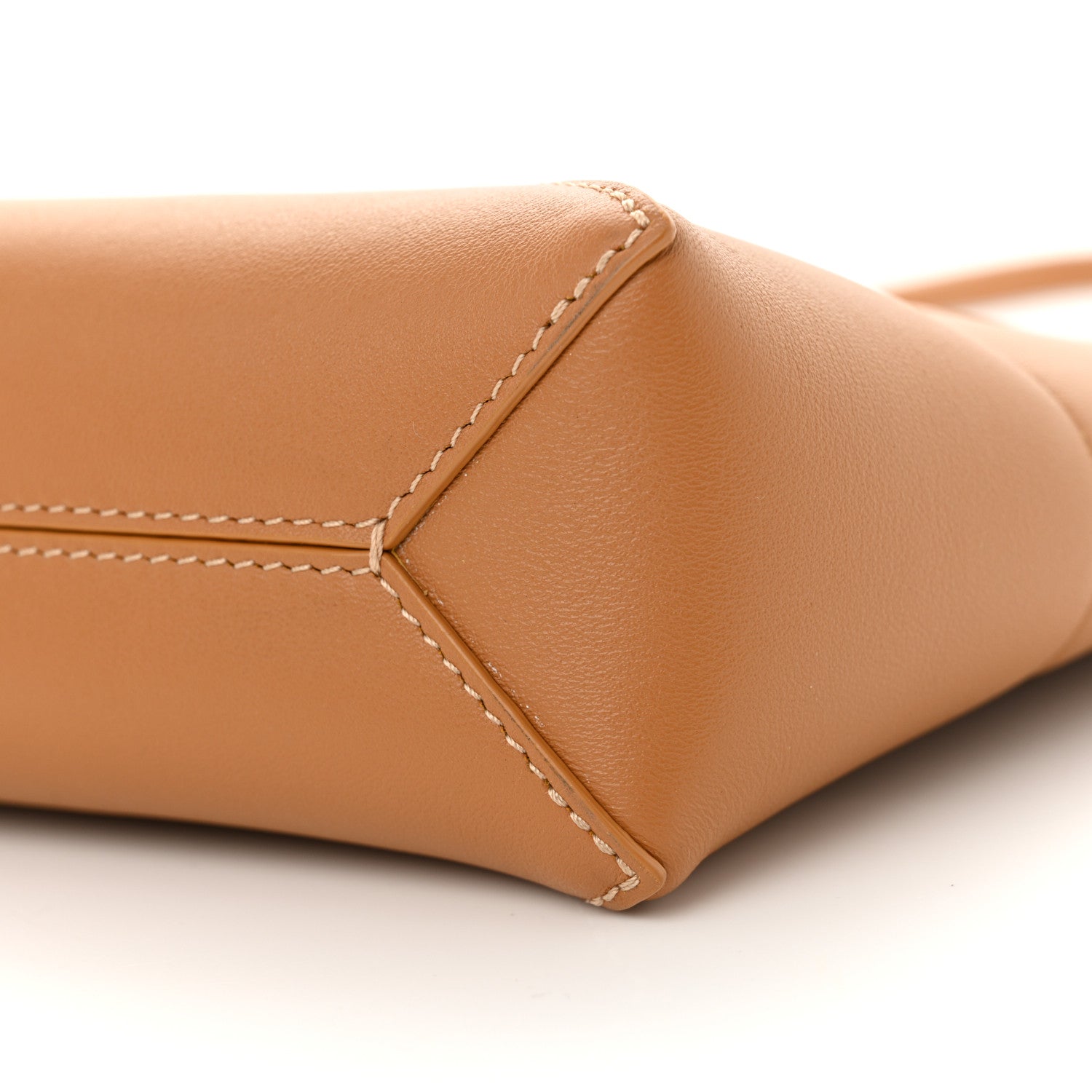 Loewe Shiny Calfskin Puzzle Fold Pouch Warm Desert 9 of 9