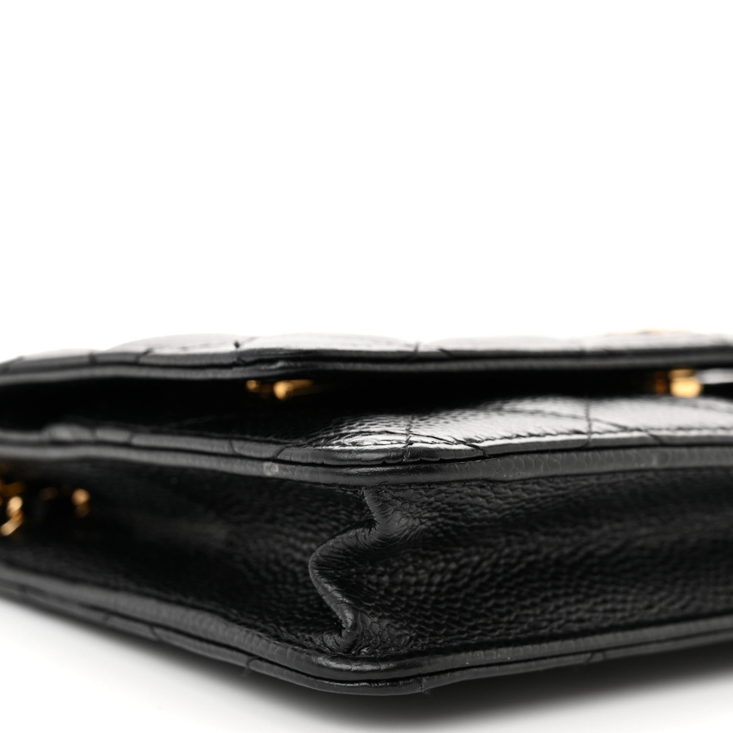 Chanel Caviar Quilted Wallet on Chain WOC Black 10 of 14