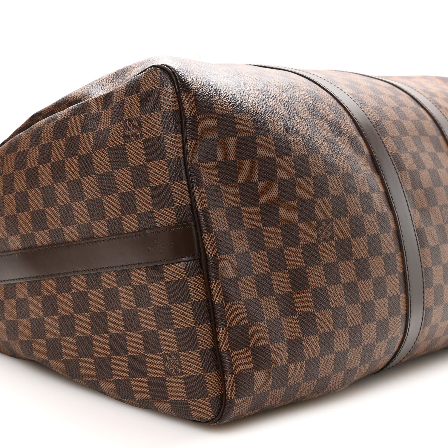 Louis Vuitton Damier Ebene Keepall Bandouliere 55 8 of 9