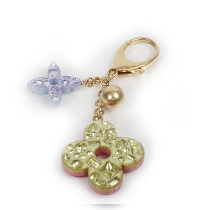 Louis Vuitton Resin Strass Glam Flower Bag Charm 1 of 4