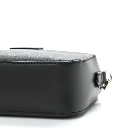 Gucci GG Supreme Monogram Web Shoulder Bag Black Grey 10 of 10