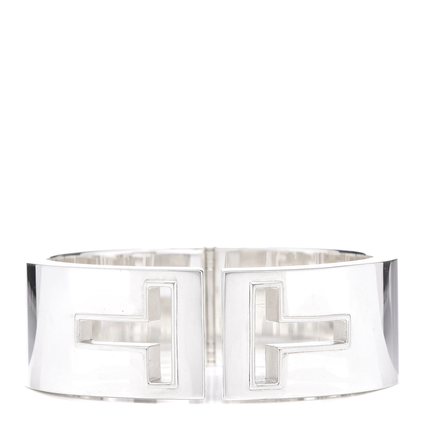 Sterling Silver T Cutout Cuff Bracelet