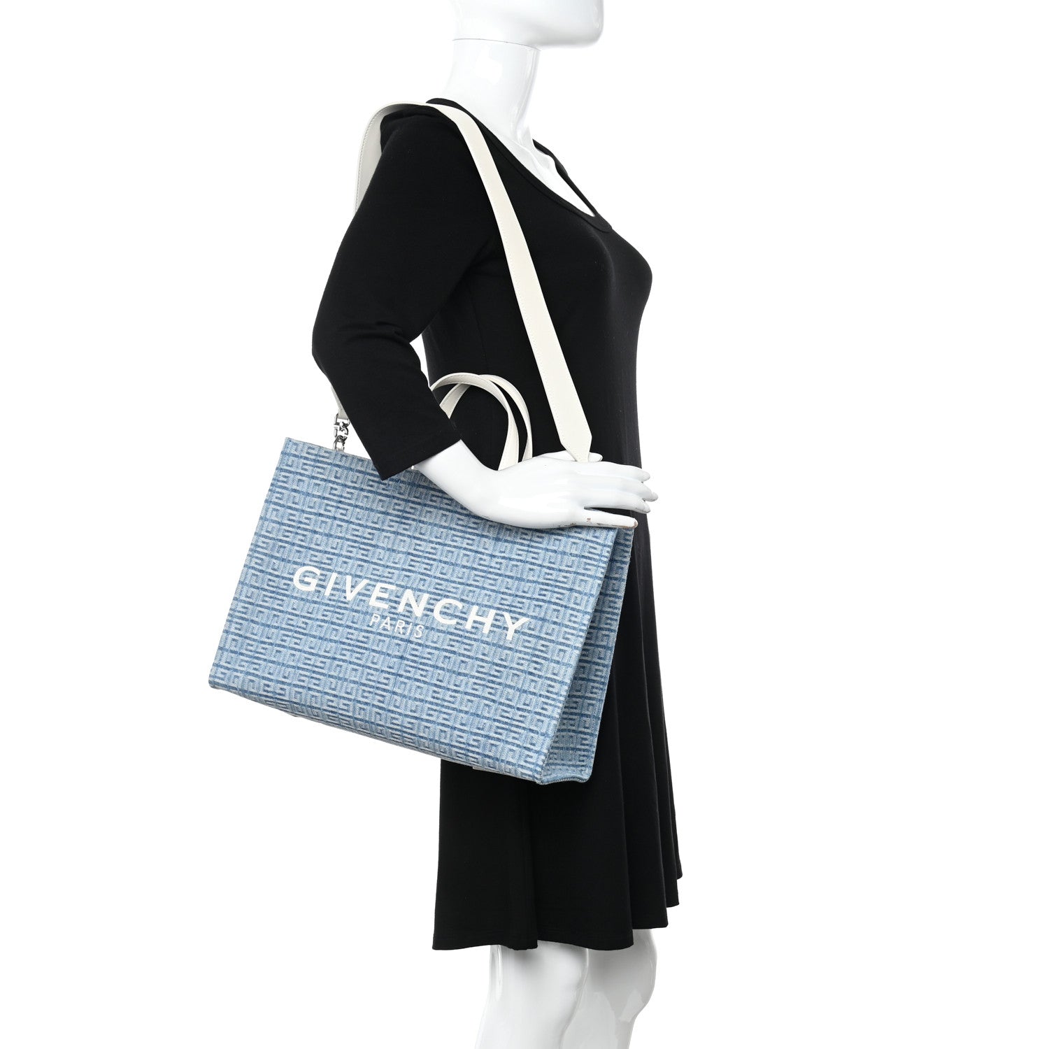 Givenchy Denim Medium G-Tote Denim Light Blue 2 of 11