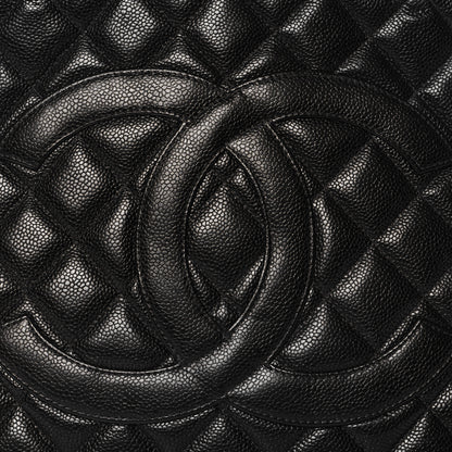 Chanel Caviar Quilted Medallion Tote Black 8 of 10