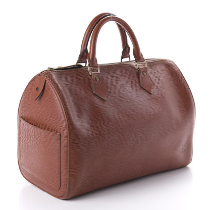 Louis Vuitton Epi Speedy 30 Kenyan Fawn 3 of 12