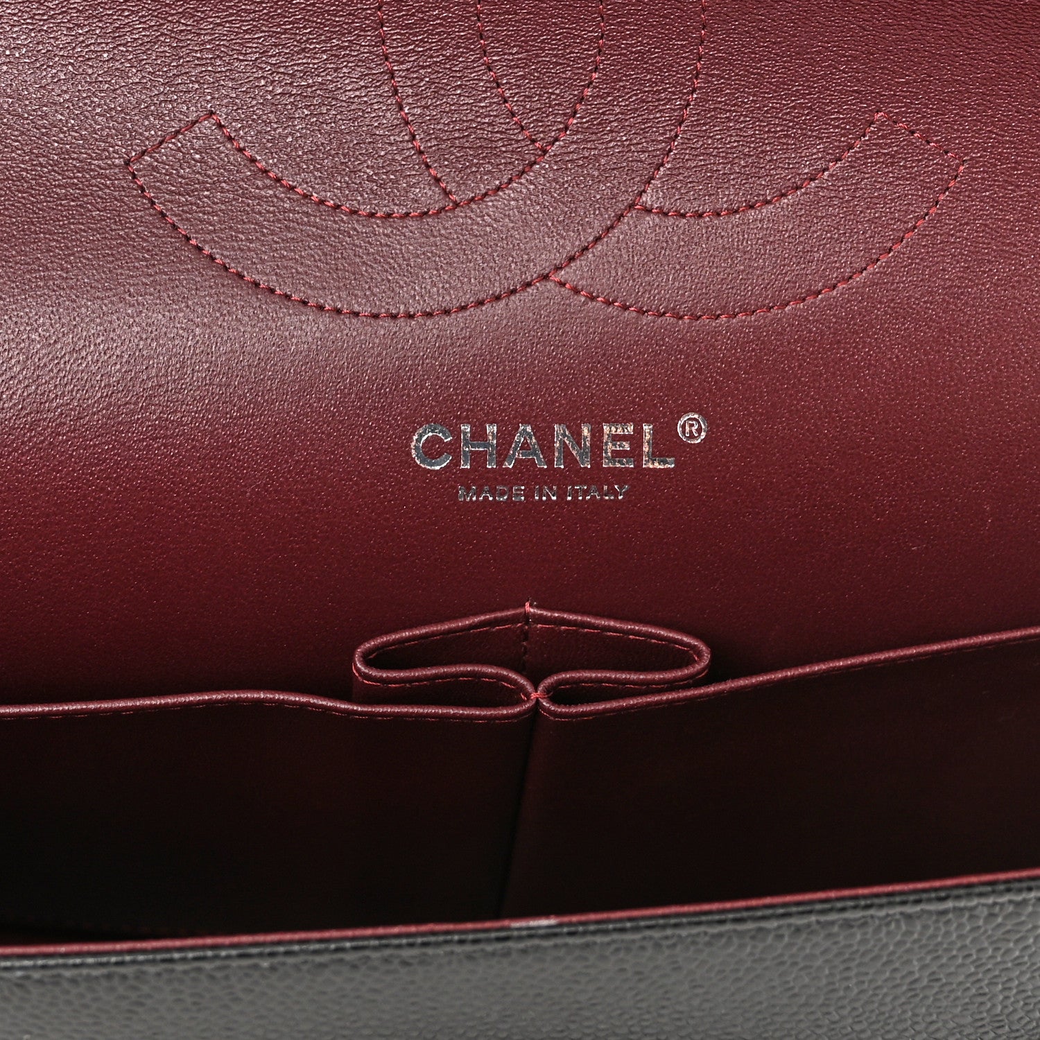 Chanel Caviar Quilted Jumbo Double Flap Black 6 of 11