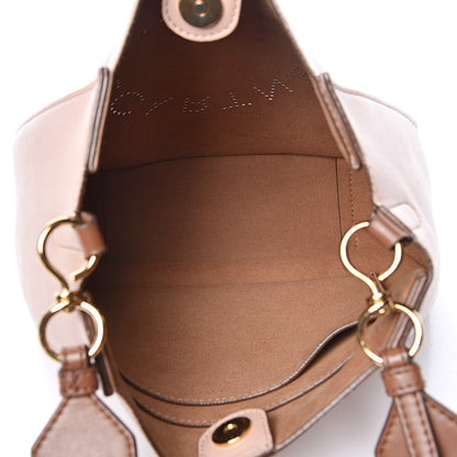 Stella McCartney Eco Alter Nappa Perforated Logo Mini Crossbody Blush Pink 5 of 11