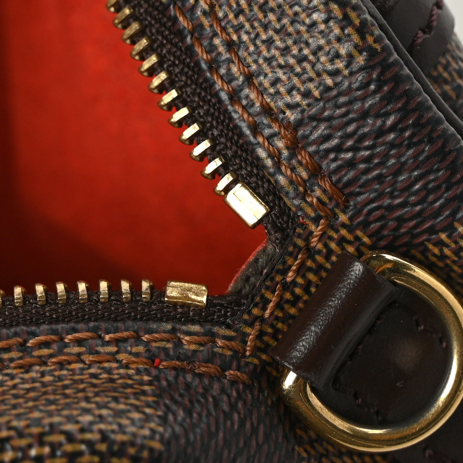 Louis Vuitton Damier Ebene Pochette Ipanema 9 of 9
