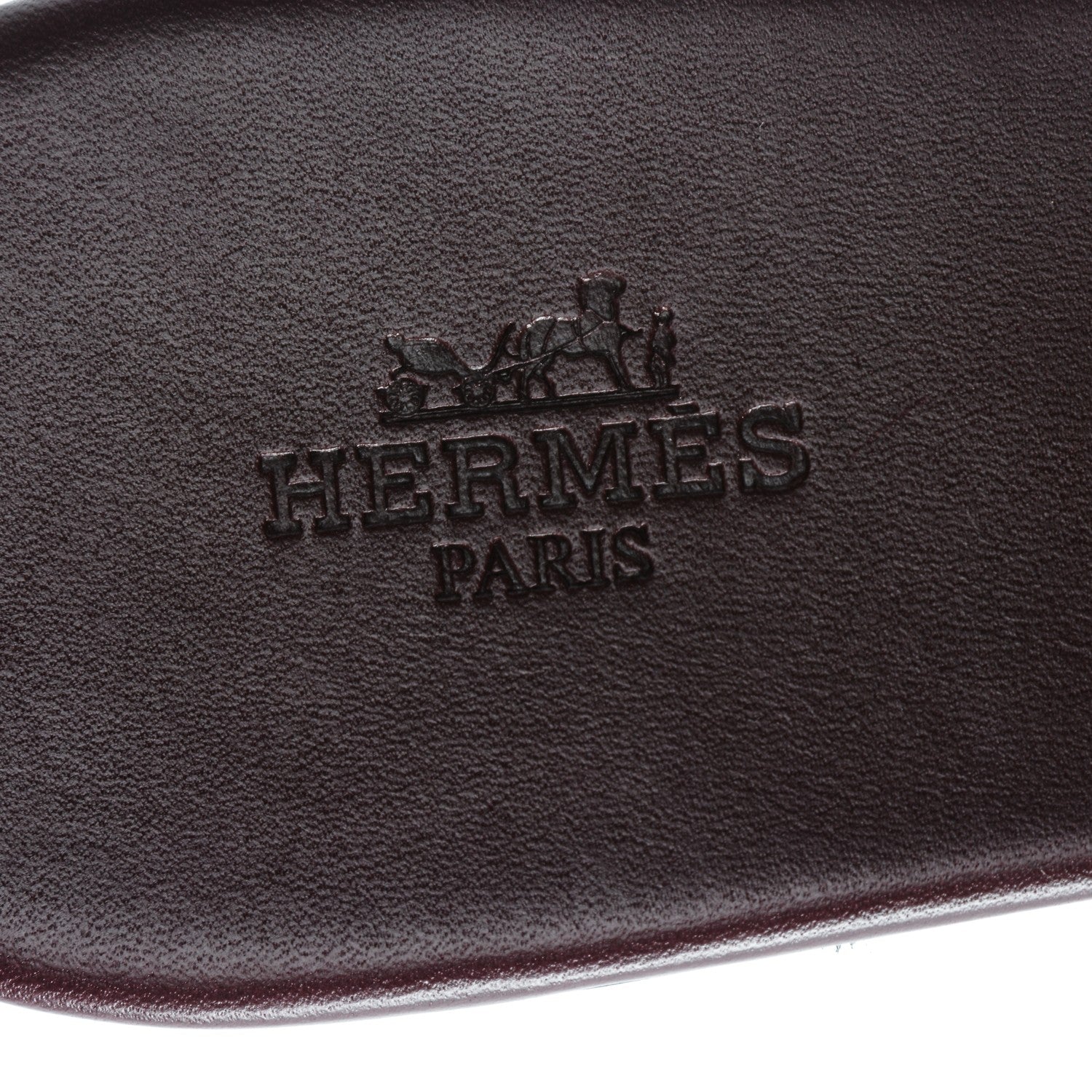 Hermes Nappa Calfskin Corfou Sandals 39 Bleu Ardoise Bordeaux 9 of 9
