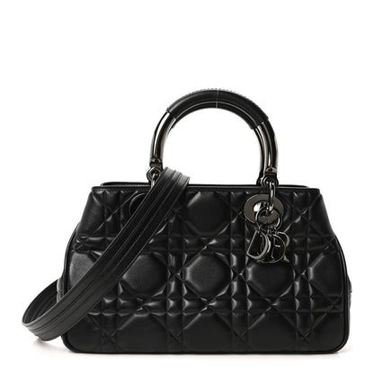 Christian Dior Lambskin Cannage The Lady 95.22 Black 1 of 10