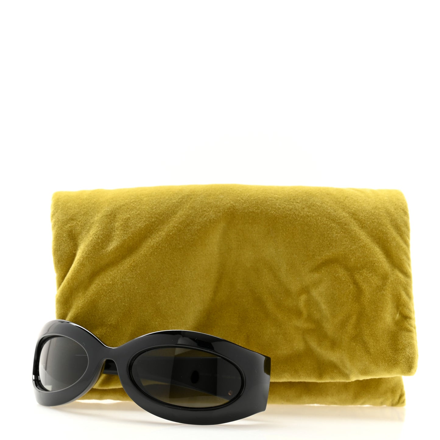 Acetate Oval Sunglasses GG1247S Black