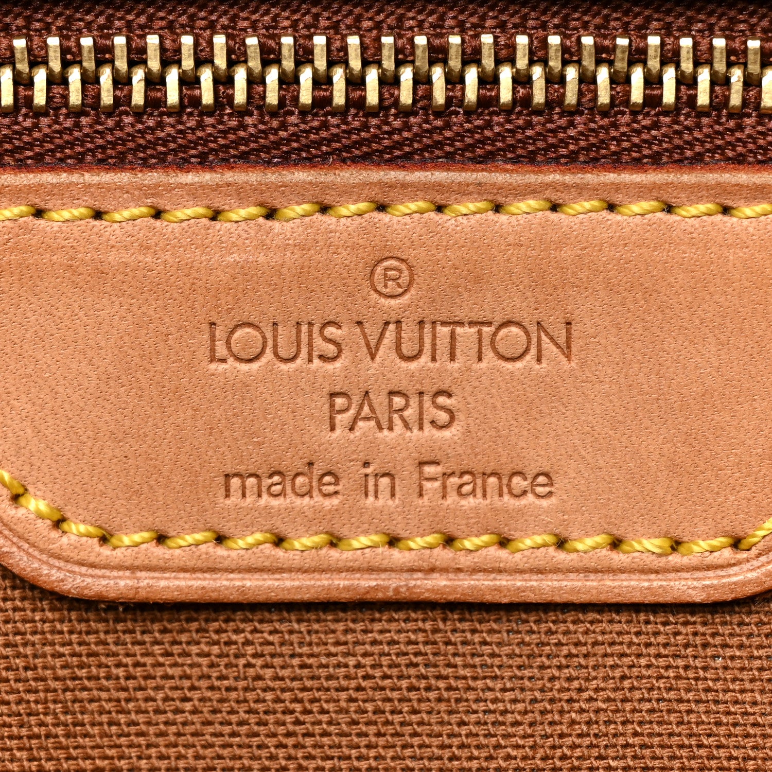 Louis Vuitton Monogram Cabas Mezzo 6 of 11