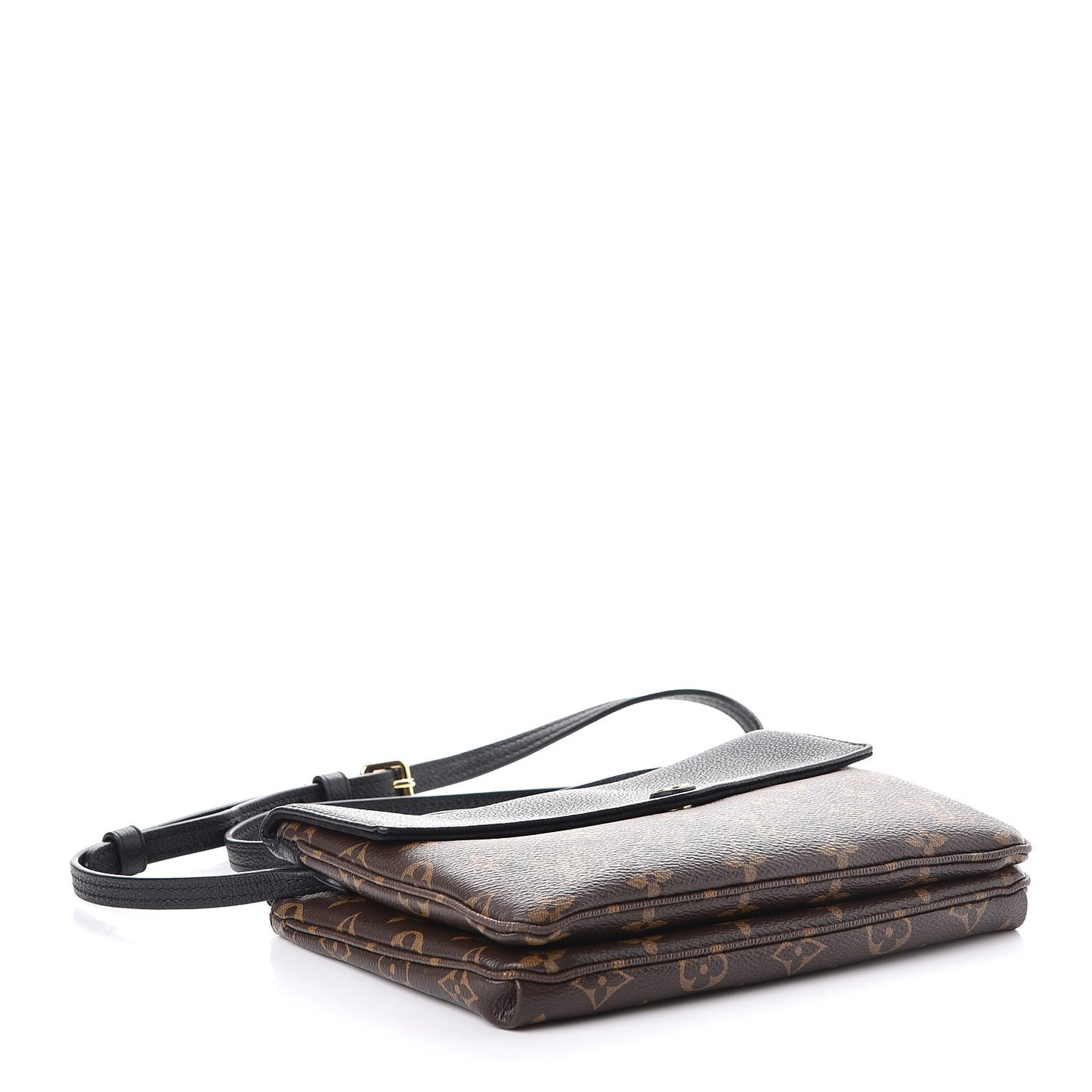 Monogram Twice Pochette Black