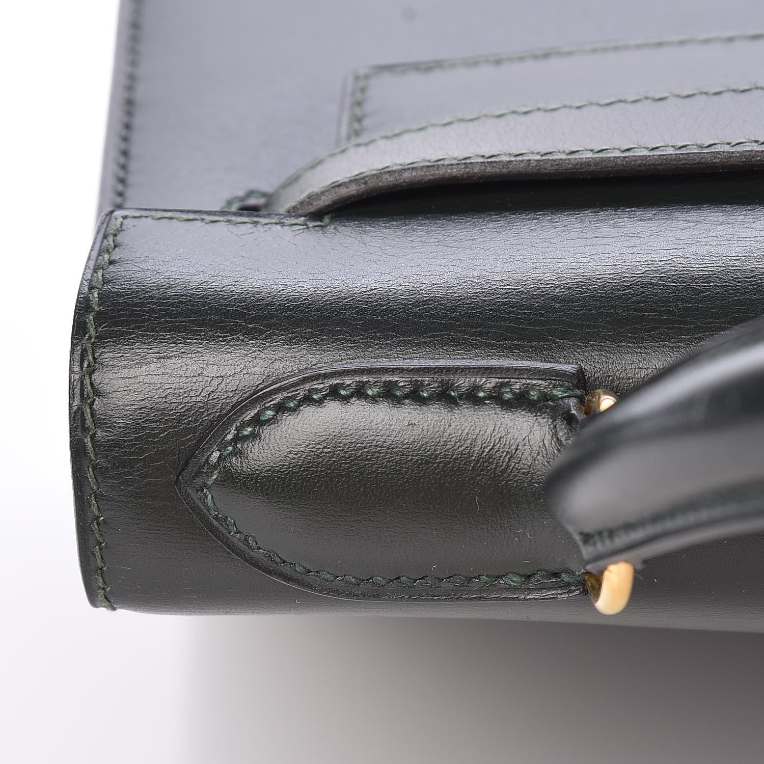 Hermes Box Kelly Sellier 28 Vert Fonce 25 of 49