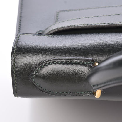 Hermes Box Kelly Sellier 28 Vert Fonce 25 of 49