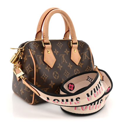 Louis Vuitton Monogram Speedy Bandouliere 20 Black 3 of 14