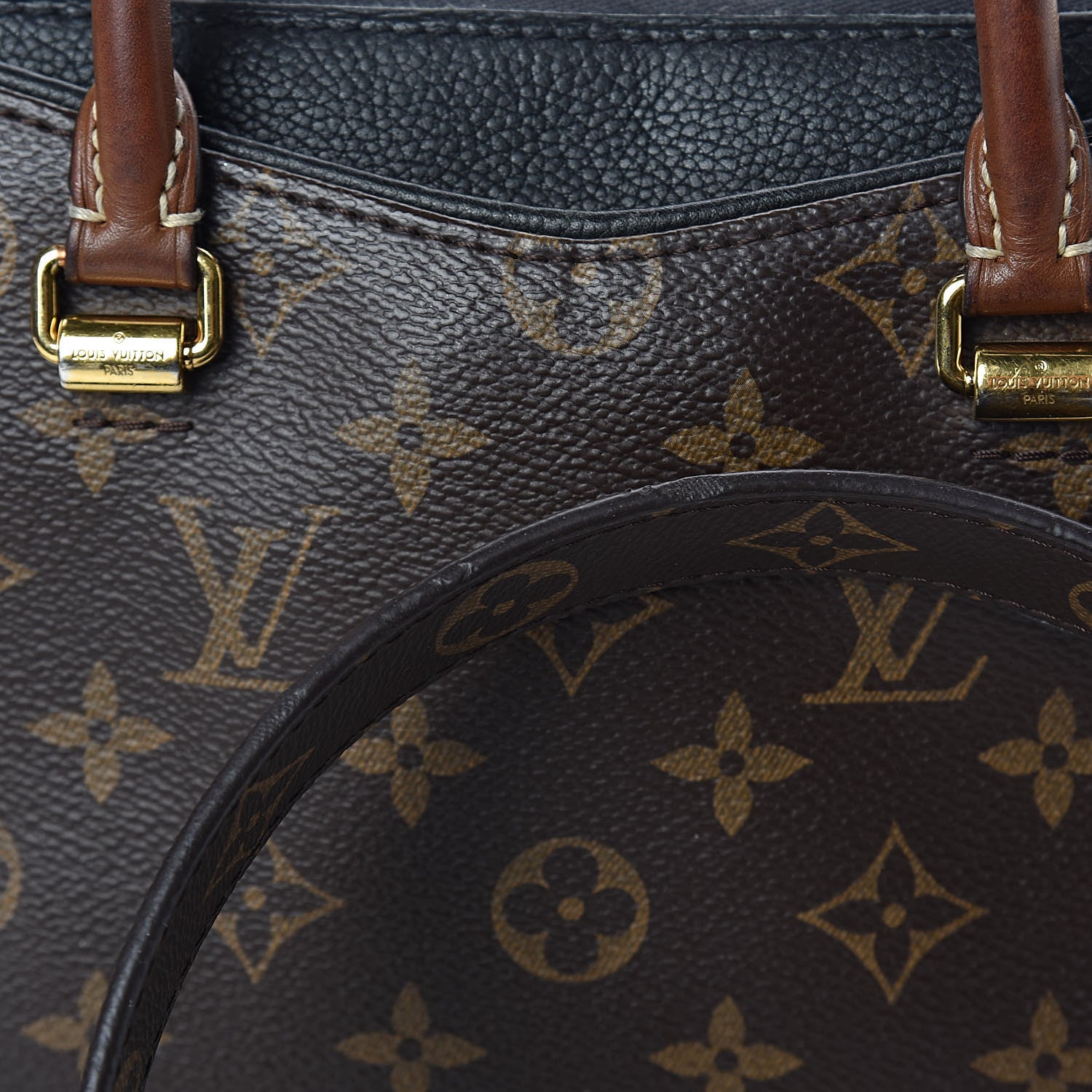 Louis Vuitton Monogram Pallas BB Black 10 of 14