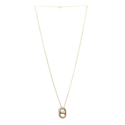 Hermes Swift O'Maillon Pendant Necklace Nata 3 of 6