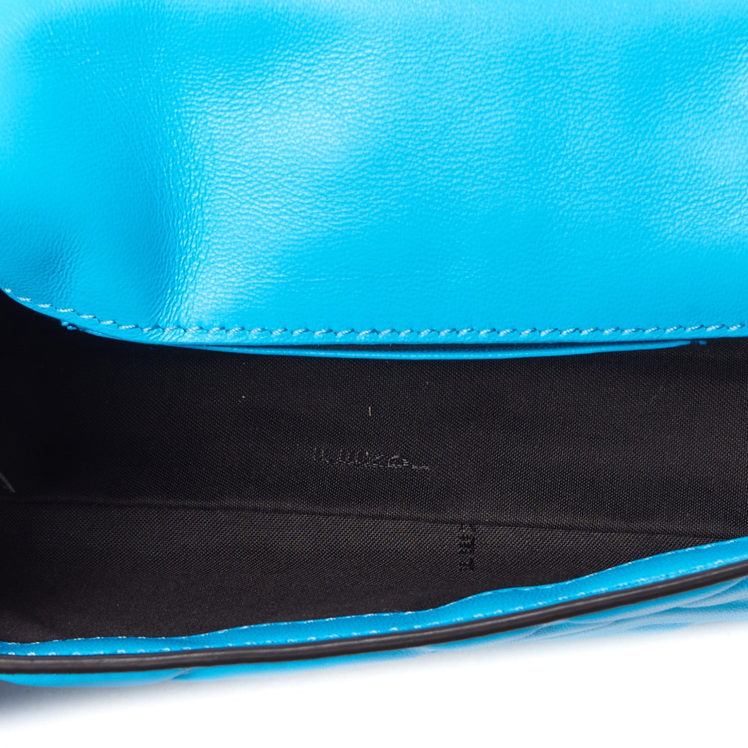 Fendi Nappa FF 1974 Embossed Mini Baguette Pool 6 of 7