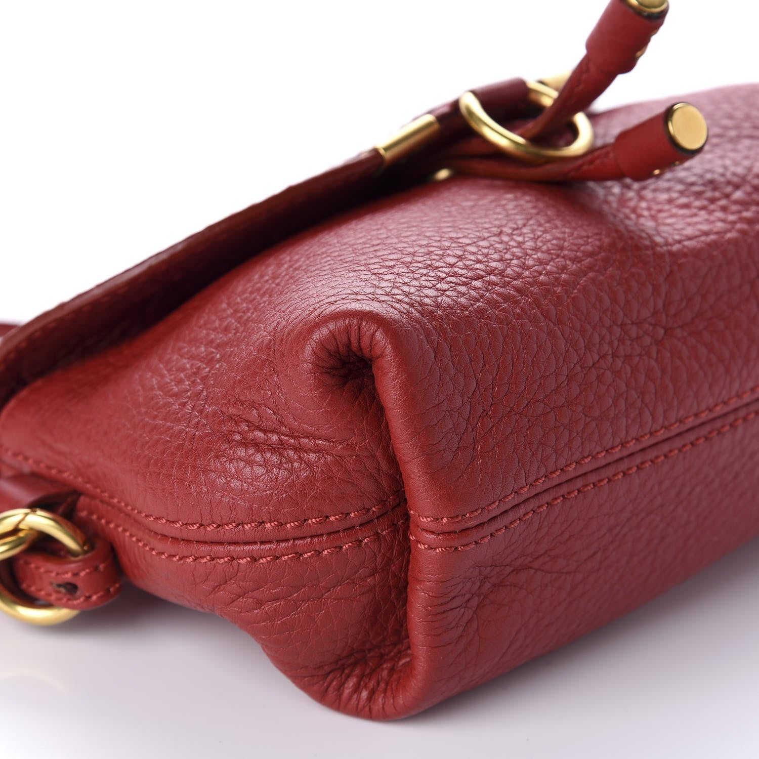 Chloe Calfskin Marcie Pochette Crossbody Bag Poppy 6 of 9