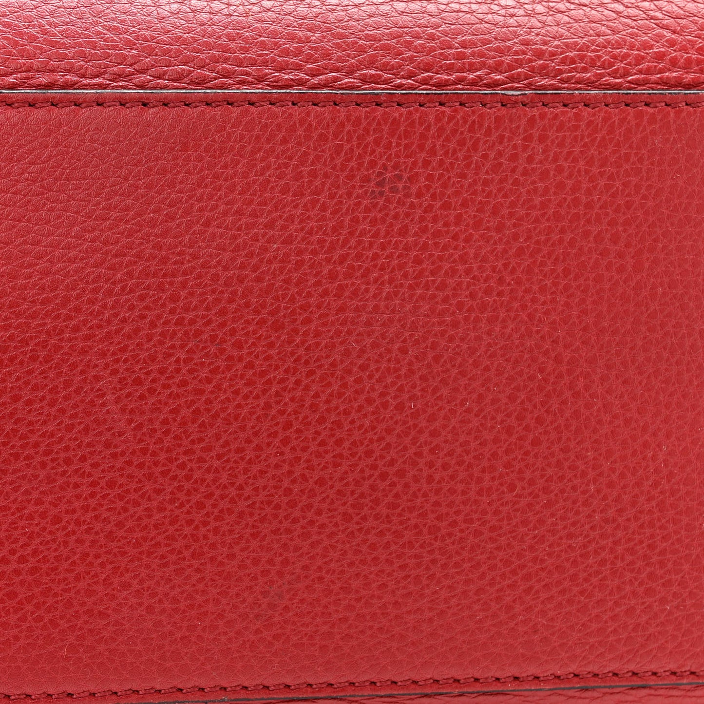 Grained Calfskin Rockstud Shoulder Tote Rosso Valentino