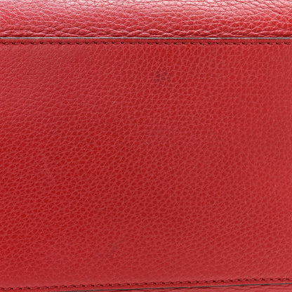 Valentino Garavani Grained Calfskin Rockstud Shoulder Tote Rosso Valentino 20 of 22