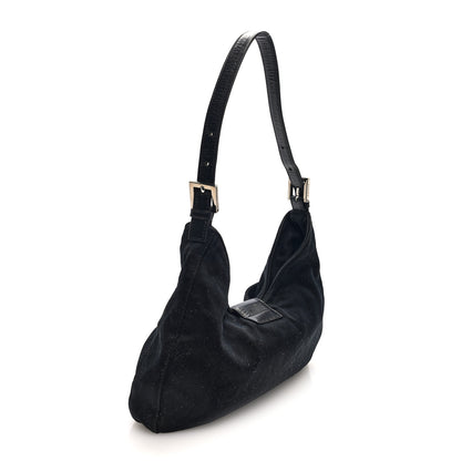 Fendi Neoprene Shoulder Bag Black 5 of 18