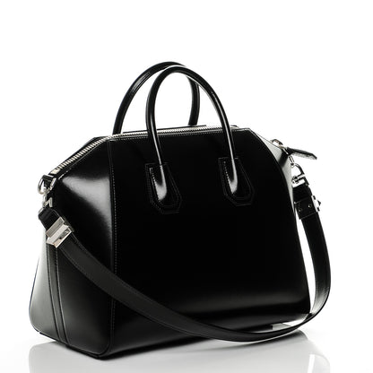 Givenchy Shiny Lord Calfskin Medium Antigona Black 3 of 6