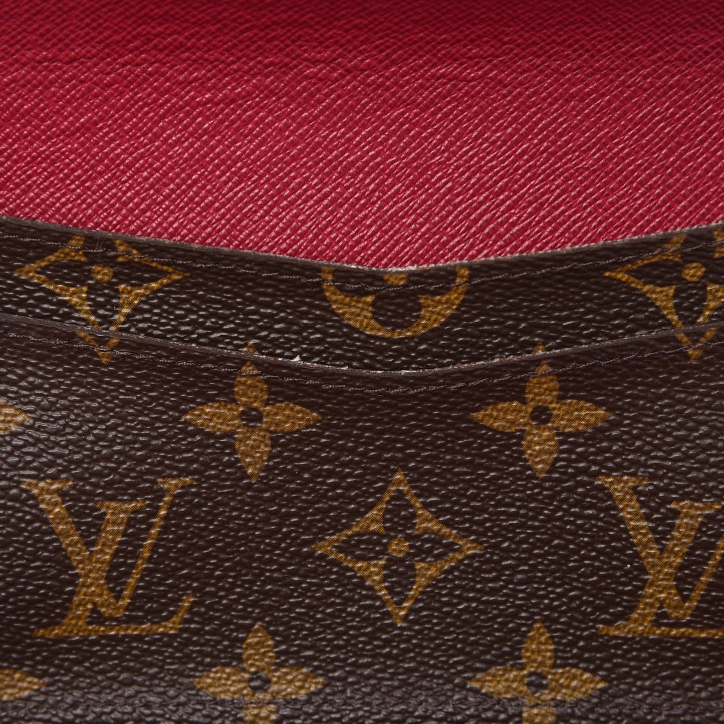 Monogram Josephine Wallet Fuchsia