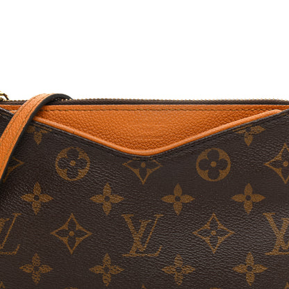 Louis Vuitton Monogram Pallas Clutch Saffron 6 of 12