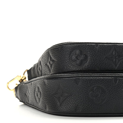 Louis Vuitton Empreinte Monogram Giant Multi Pochette Accessories Black 9 of 10