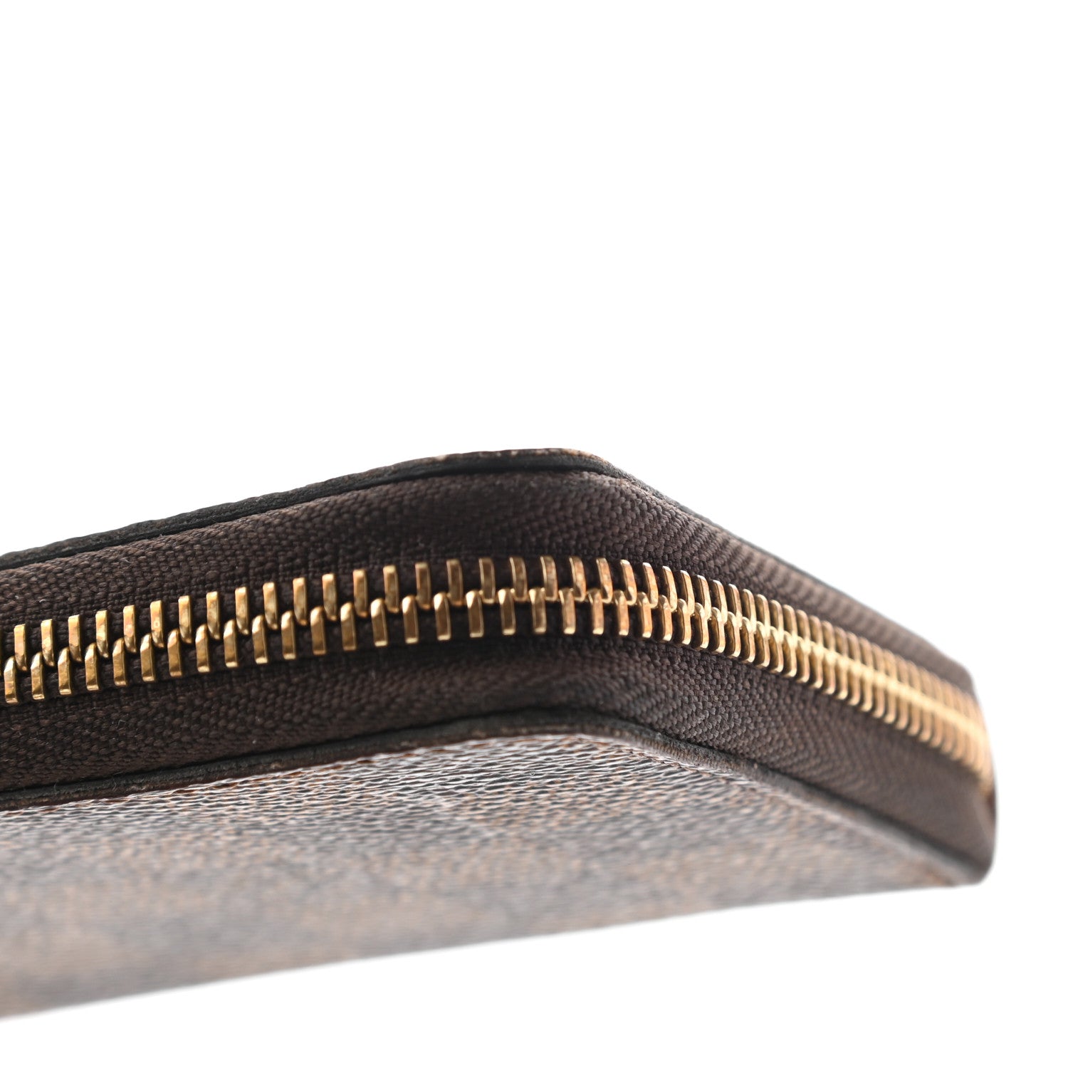 Louis Vuitton Damier Ebene Clemence Wallet Rose Ballerine 10 of 11