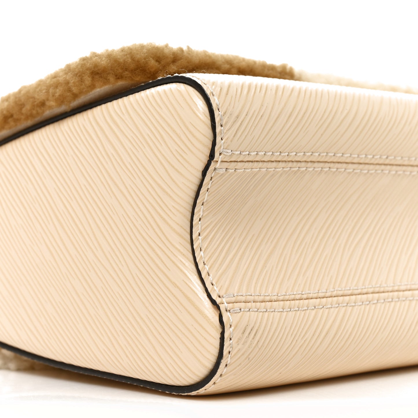 Monogram Epi Teddy Twist MM Creme