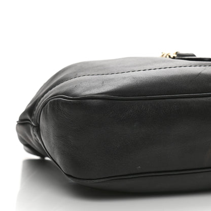 Gucci Calfskin Medium New Jackie Shoulder Bag Black 9 of 15